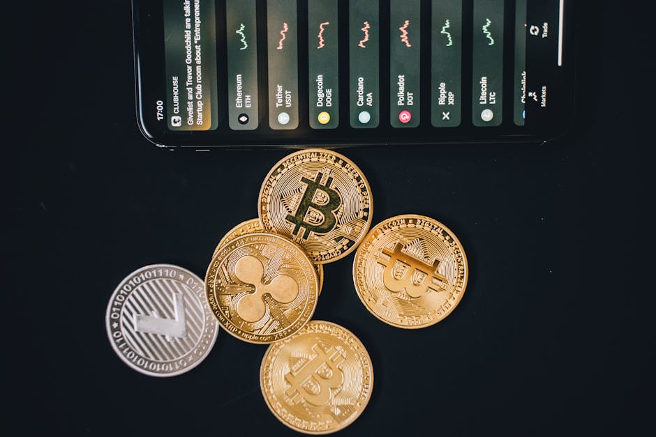 Fotos de stock gratuitas de acciones, anlisis criptogrfico, aplicacin comercial