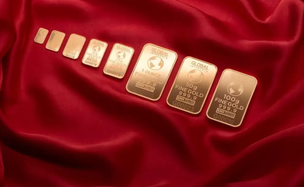 Barras Chapadas En Oro De Color Dorado De Varios Pesos