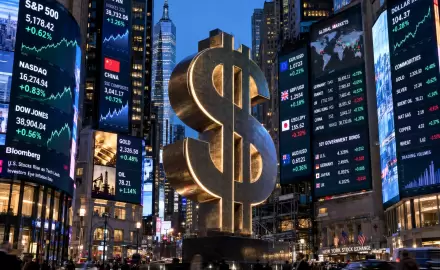 estudio mundo dinero con mercados globales
